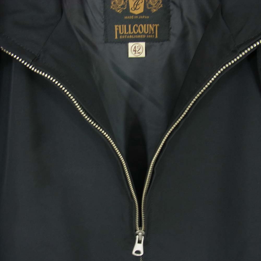 FULLCOUNT フルカウント 2873 HOODED WINDPROOF HIKING ANORAK ハイキング アノラック パーカ ブラック系 42【中古】