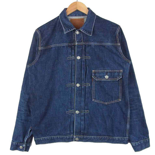 FULLCOUNT フルカウント 2737 1st TIGHT FIT DENIM JACKET ファースト タイトフィット デニム ジャケット インディゴブルー系 42【中古】