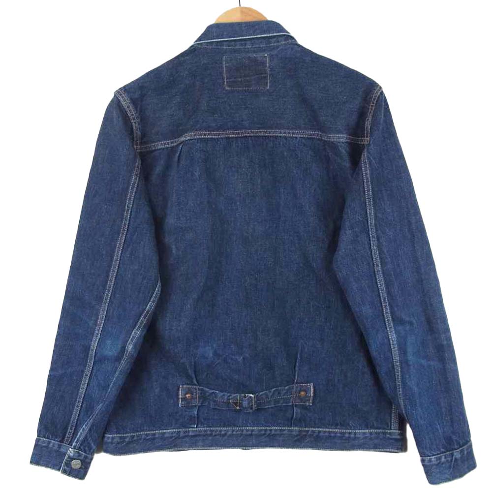 FULLCOUNT フルカウント 2737 1st TIGHT FIT DENIM JACKET ファースト タイトフィット デニム ジャケット インディゴブルー系 42【中古】