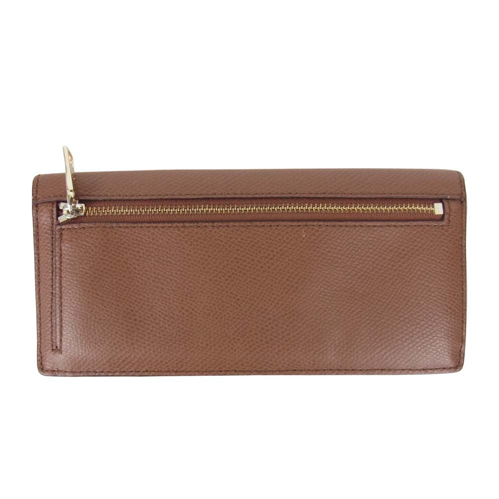 COACH コーチ ロング ウォレット 長財布 ブラウン系【中古】