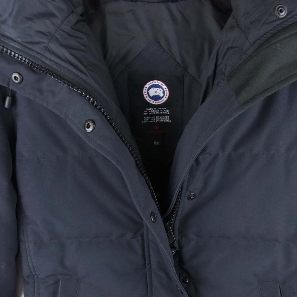 CANADA GOOSE カナダグース 2302JL 国内正規品 サザビー MACKENZIE PARKA マッケンジー パーカ ブラック系 M【中古】