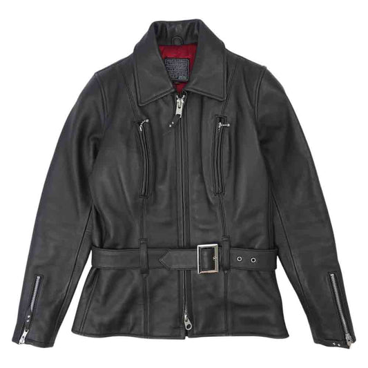 KADOYA カドヤ KPXMS-099 KS プロダクト ウエストベルト シングル レザー ジャケット【中古】