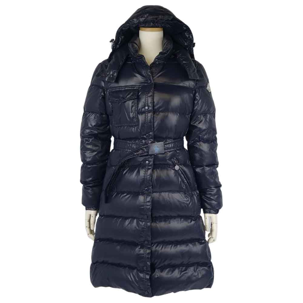 MONCLER モンクレール 国内正規品 スープリームス MEINA メイナ ダウン コート ネイビー系【中古】