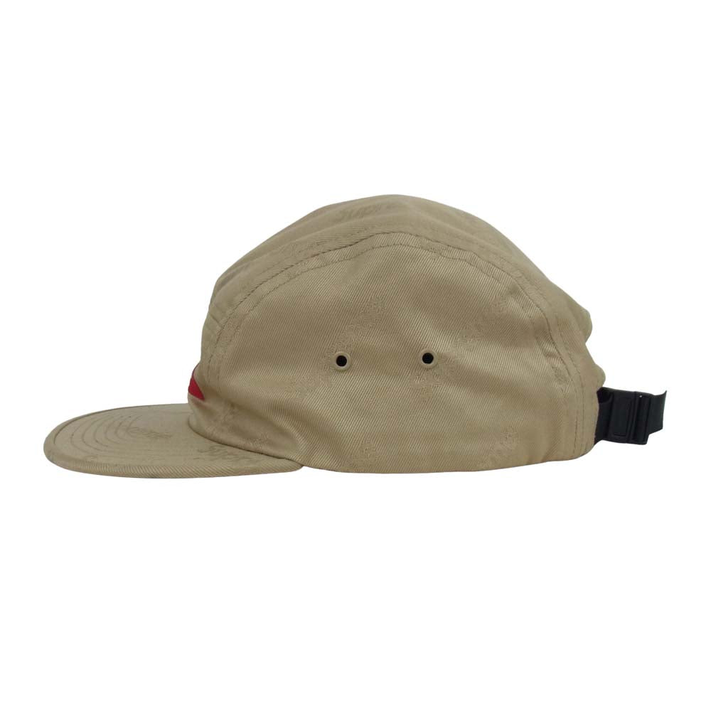 Supreme シュプリーム 19AW 19AW Jacquard Camp Cap ジャガード キャンプ キャップ ベージュ系【極上美品】【中古】