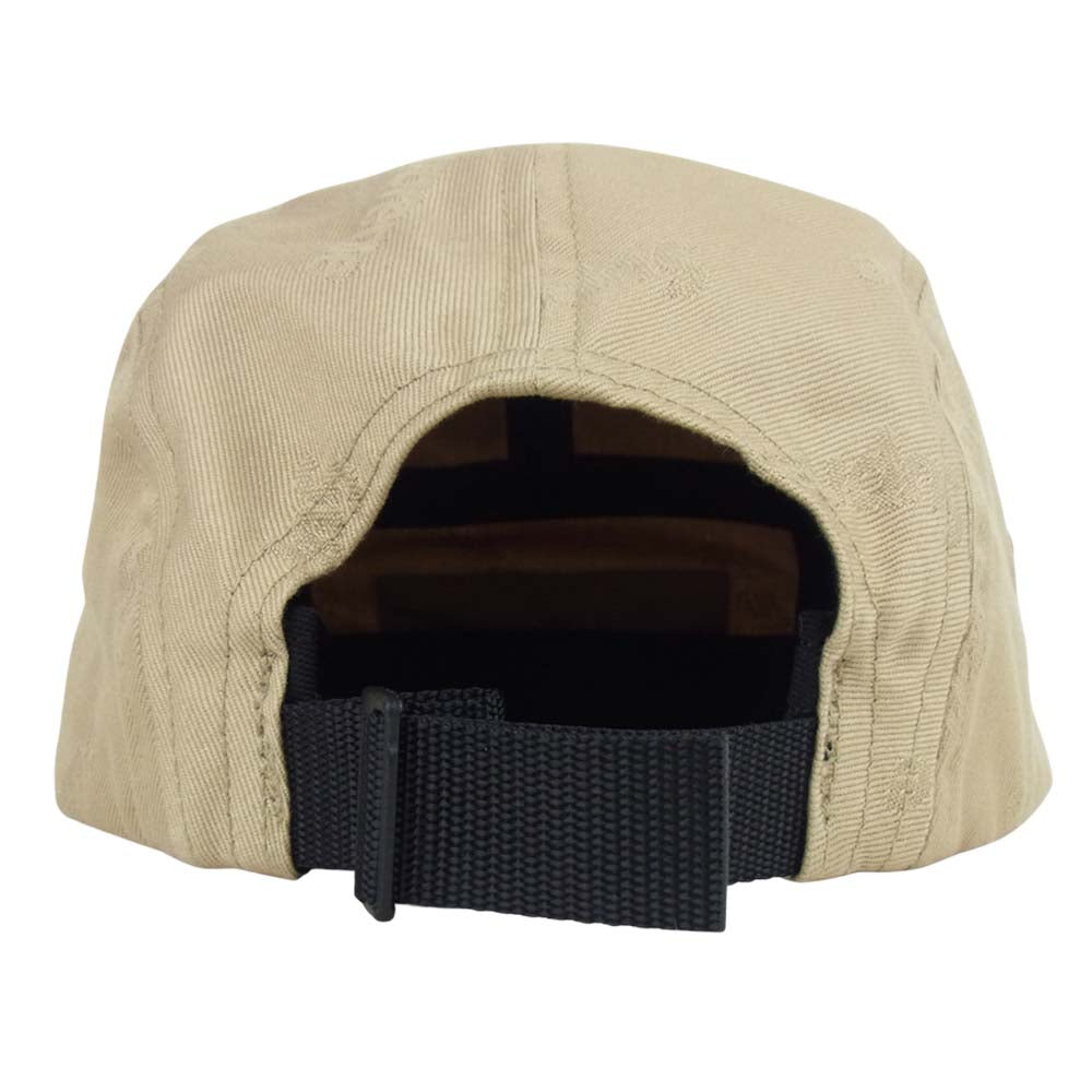 Supreme シュプリーム 19AW 19AW Jacquard Camp Cap ジャガード キャンプ キャップ ベージュ系【極上美品】【中古】