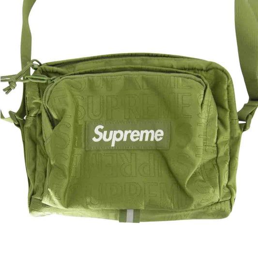 Supreme シュプリーム 19SS Shoulder bag ショルダーバッグ グリーン系【極上美品】【中古】