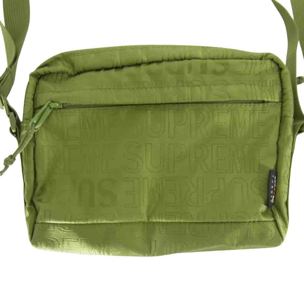 Supreme シュプリーム 19SS Shoulder bag ショルダーバッグ グリーン系【極上美品】【中古】