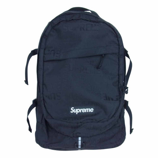 Supreme シュプリーム 19SS Backpack バックパック リュック ブラック系【極上美品】【中古】