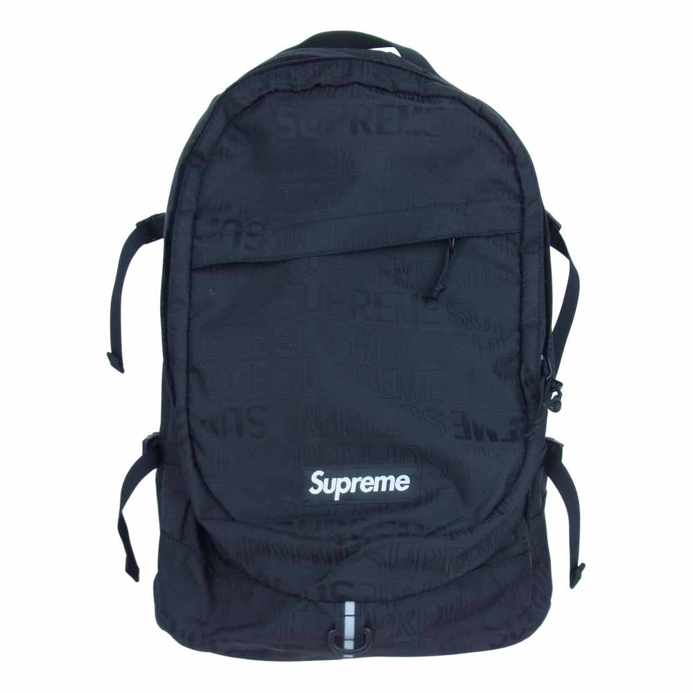 Supreme シュプリーム 19SS Backpack バックパック リュック ブラック