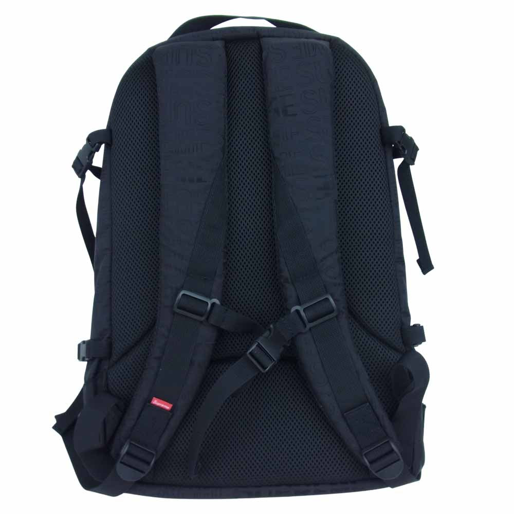 Supreme シュプリーム 19SS Backpack バックパック リュック ブラック系【極上美品】【中古】
