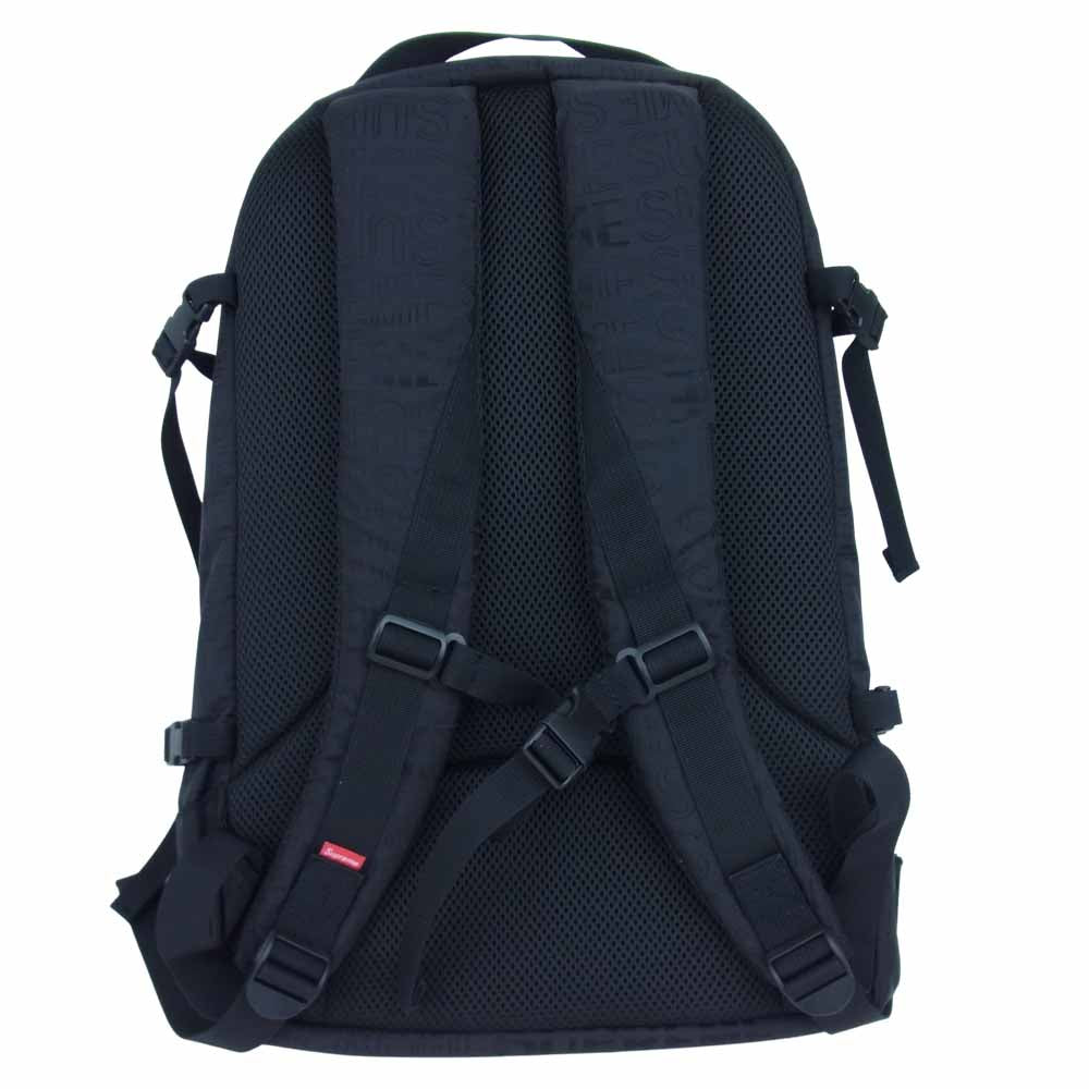 Supreme シュプリーム 19SS Backpack バックパック リュック ブラック ...
