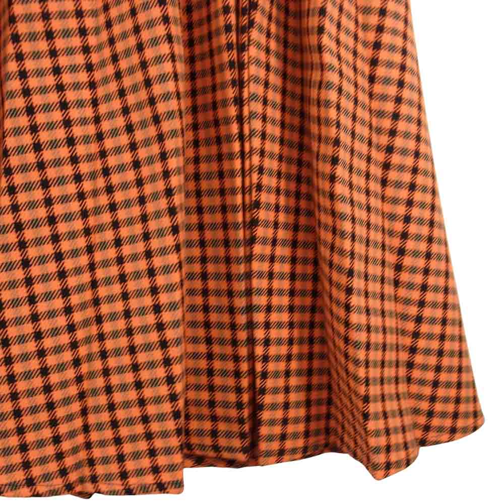 Sacai サカイ 19AW 19-04598 Zip Detail Pleated Skirt ロング Sacai サカイ 19AW 19-04598 Zip Detail Pleated Skirt ロング
