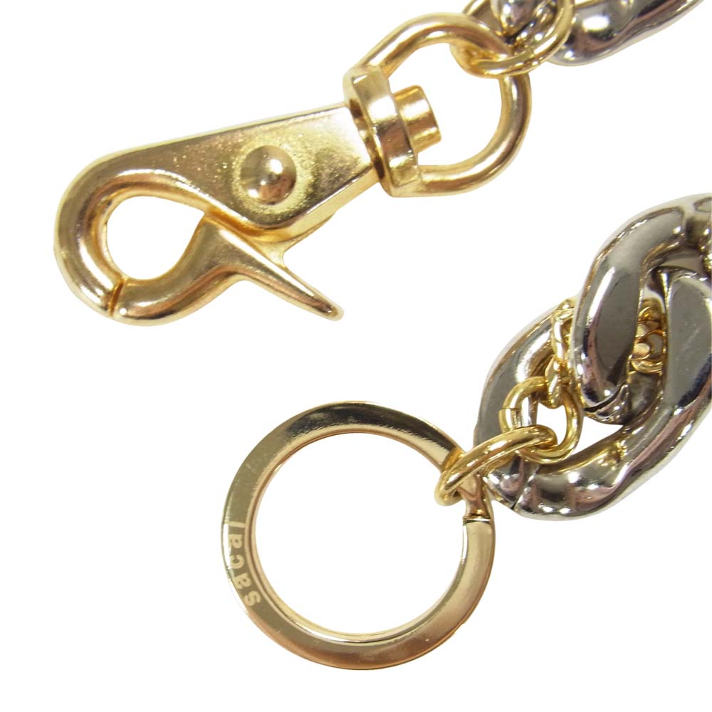 Sacai サカイ 20SS 20-05109 Hybrid Anklet ハイブリッド アンクレット ブレスレット シルバー系【中古】