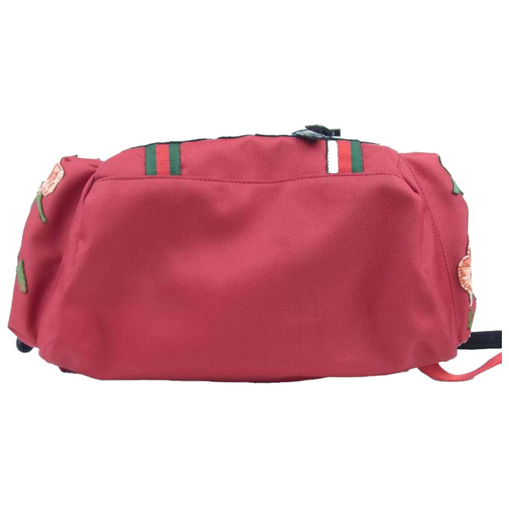 GUCCI グッチ 429037 タイガー エンブロイダリー バックパック レッド系【中古】