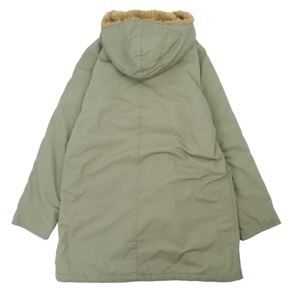 サウスツーウエストエイト Army Coat 裏ボア ミリタリー アーミー コート カーキ系 S【中古】