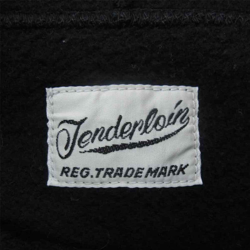 TENDERLOIN テンダーロイン T-SWEAT PARKA ボルネオスカル スウェット パーカー ブラック系 M【中古】