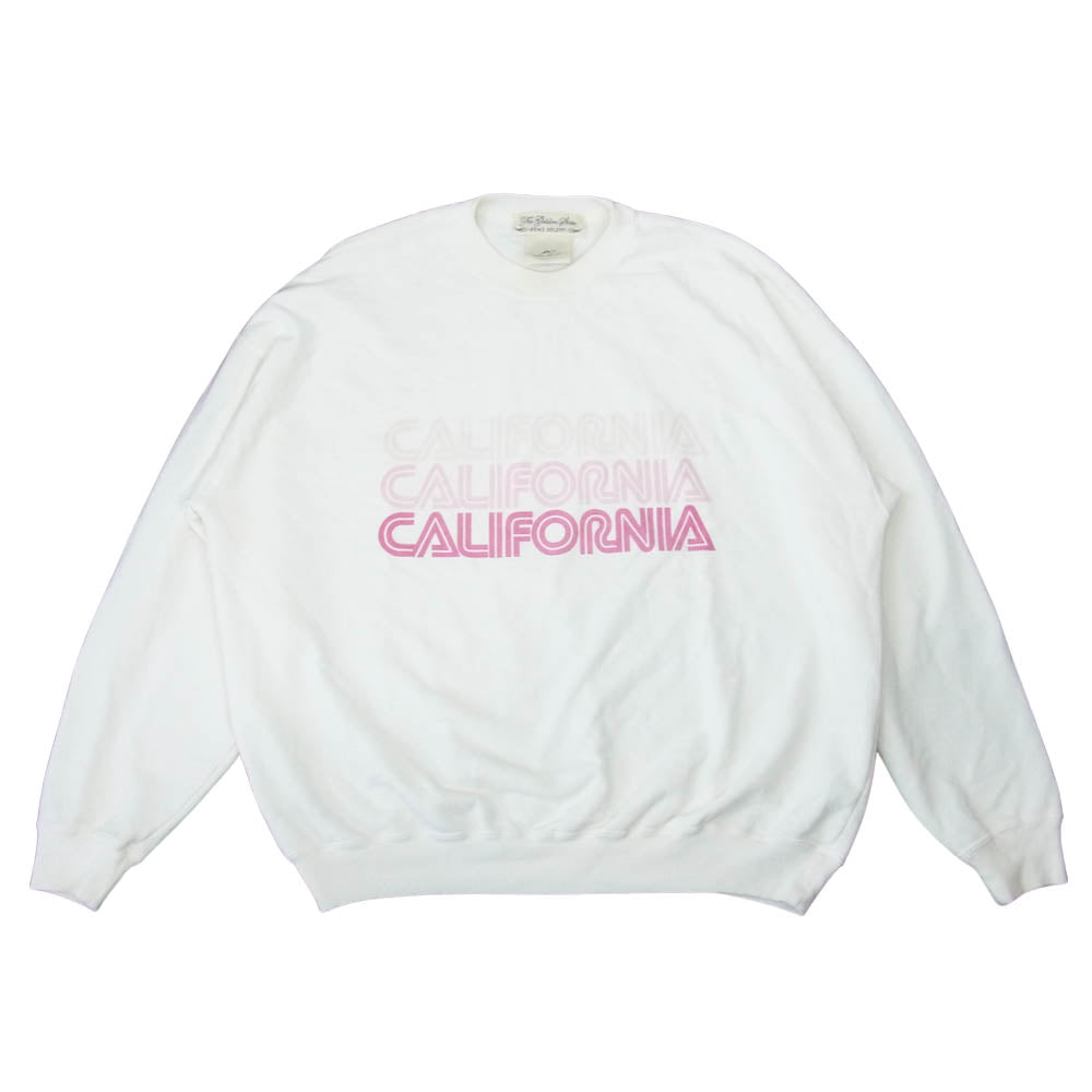 REMI RELIEF レミレリーフ CARIFORNIA プリント スウェット ホワイト系 S【中古】