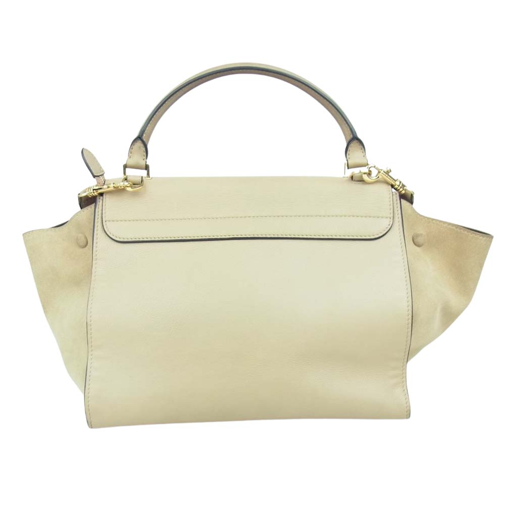 CELINE セリーヌ SN-1101 トラペーズ ミディアム ベージュ系【中古】