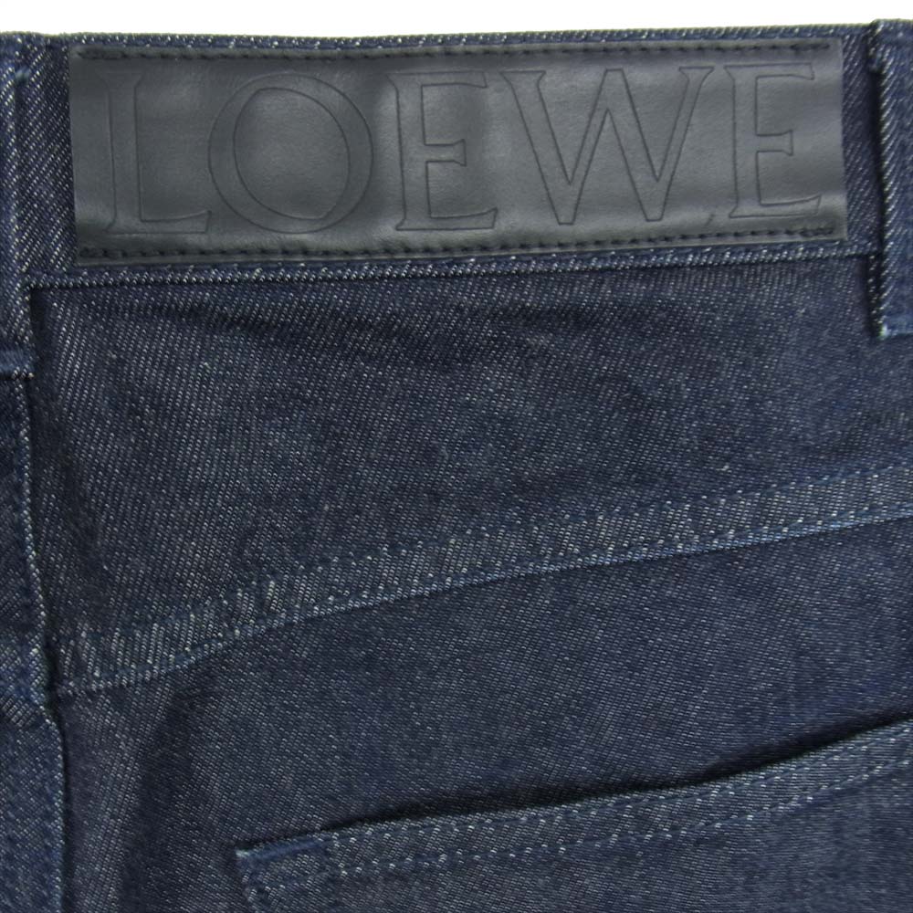 LOEWE ロエベ フィッシャーマン デニム パンツ インディゴブルー系 36【中古】