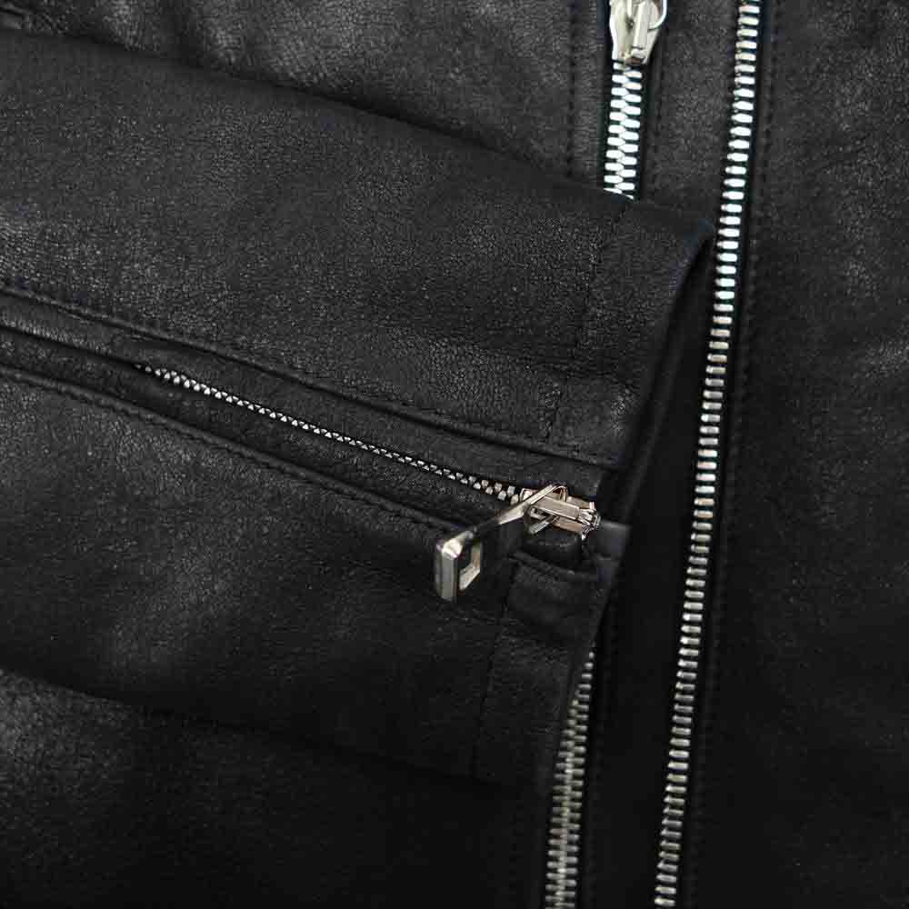 BALMAIN バルマン フランス製 ラムレザー ダブルライダース【極上美品】【中古】