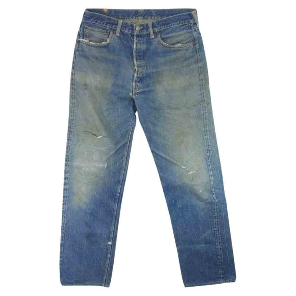 Levi's リーバイス ヴィンテージ オリジナル 501XX 刻印L  均等V ライトブルー系【中古】