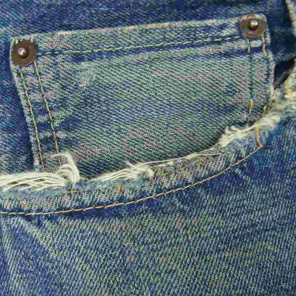Levi's リーバイス ヴィンテージ オリジナル 501XX 刻印L  均等V ライトブルー系【中古】