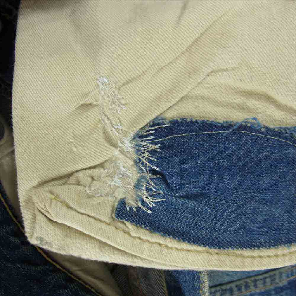 Levi's リーバイス ヴィンテージ オリジナル 501XX 刻印L  均等V ライトブルー系【中古】