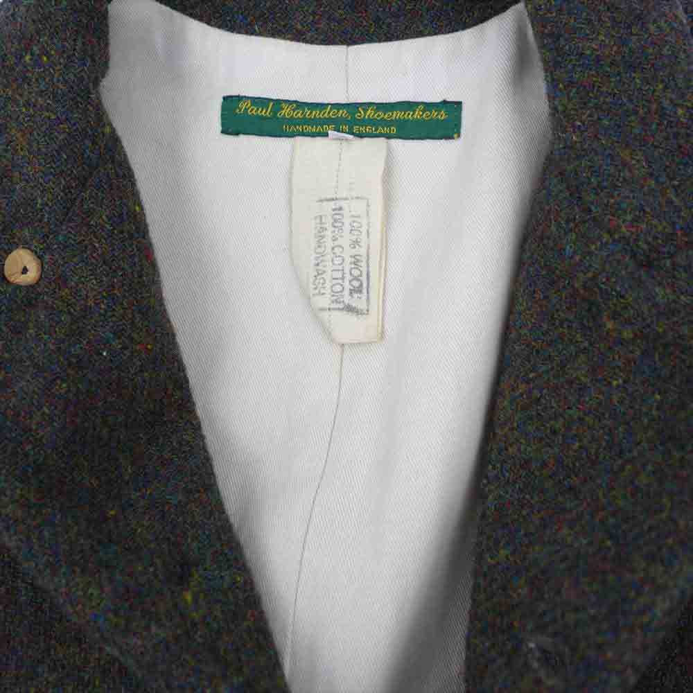 Paul Harnden ポールハーデン ミックスウール ツイード コート【中古