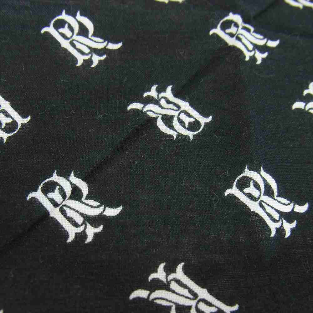 NEIGHBORHOOD ネイバーフッド × rats × rough riders family トリプルコラボ バンダナ ブラック系【中古】