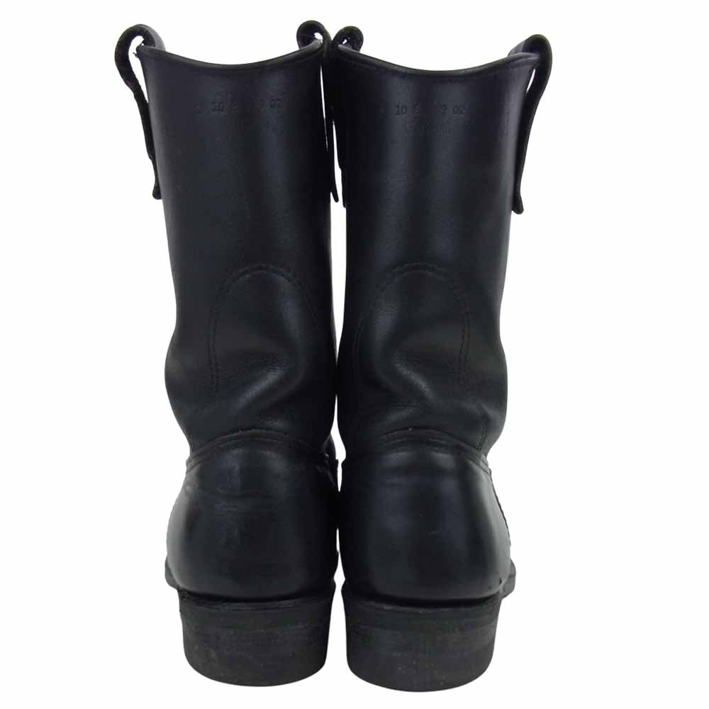 RED WING レッドウィング 8155 PECOS BOOTS 縦羽 ペコス ブーツ ブラック系 10E【中古】