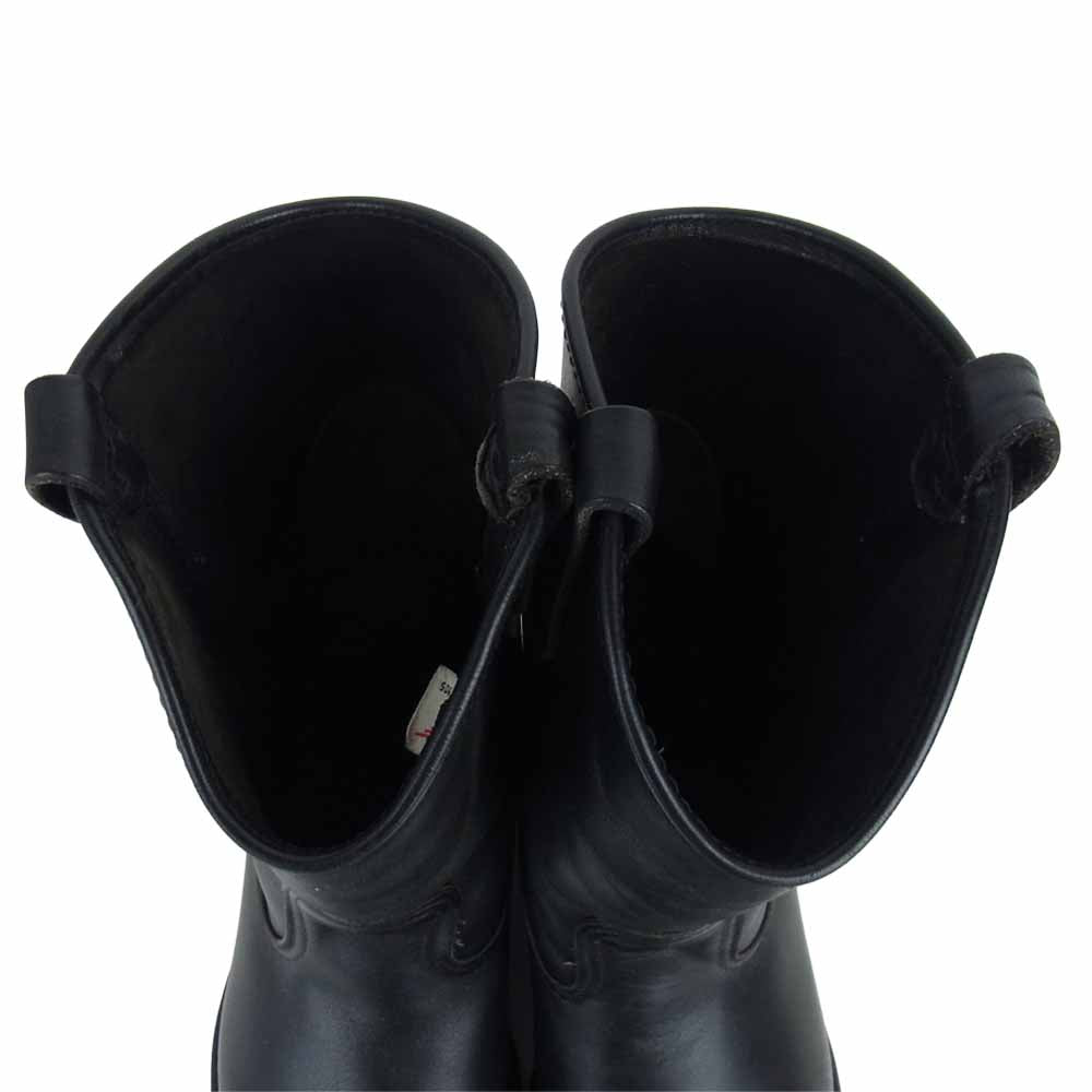 RED WING レッドウィング 8155 PECOS BOOTS 縦羽 ペコス ブーツ ブラック系 10E【中古】