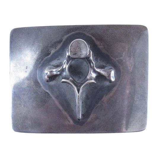 BACKBONE バックボーン ICON SILVER BUCKLE アイコン シルバー925 バックル シルバー系【中古】