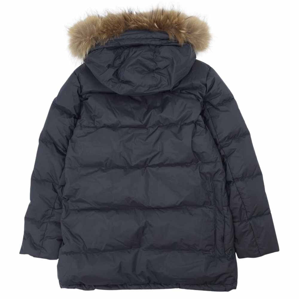 NANGA ナンガ P-MU-13E  AURORA HALF COAT オーロラ ダウン ハーフ コート ブラック系 M【美品】【中古】