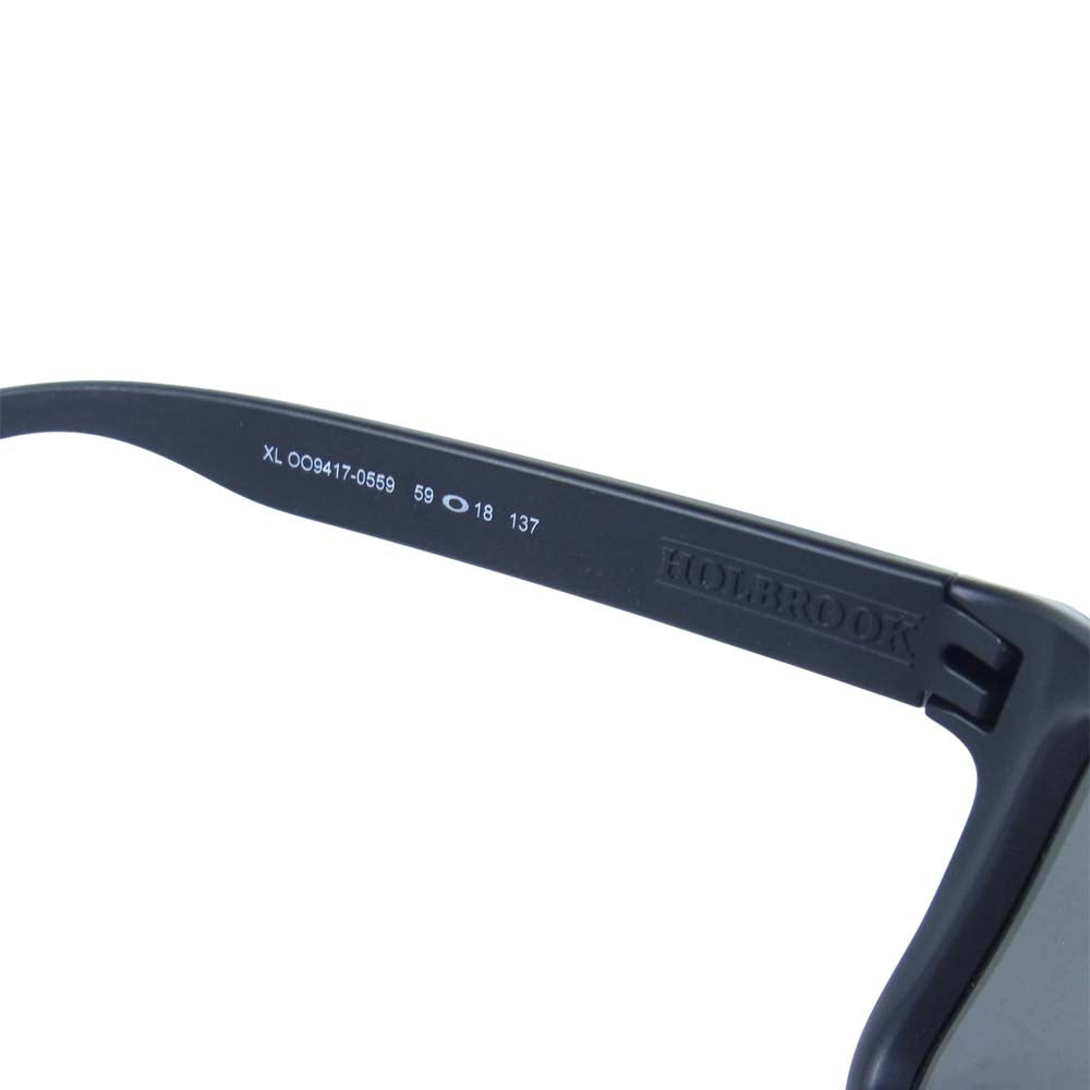 OAKLEY オークリー OO9417-0559 HOLBROOK XL Polarized ホルブルック XL サングラス ブラック系 59□18 137【中古】