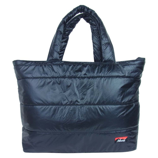 NANGA ナンガ ECO INSULATION TOTE BAG MIDIUM エコインサレーショントート ブラック系 M【美品】【中古】