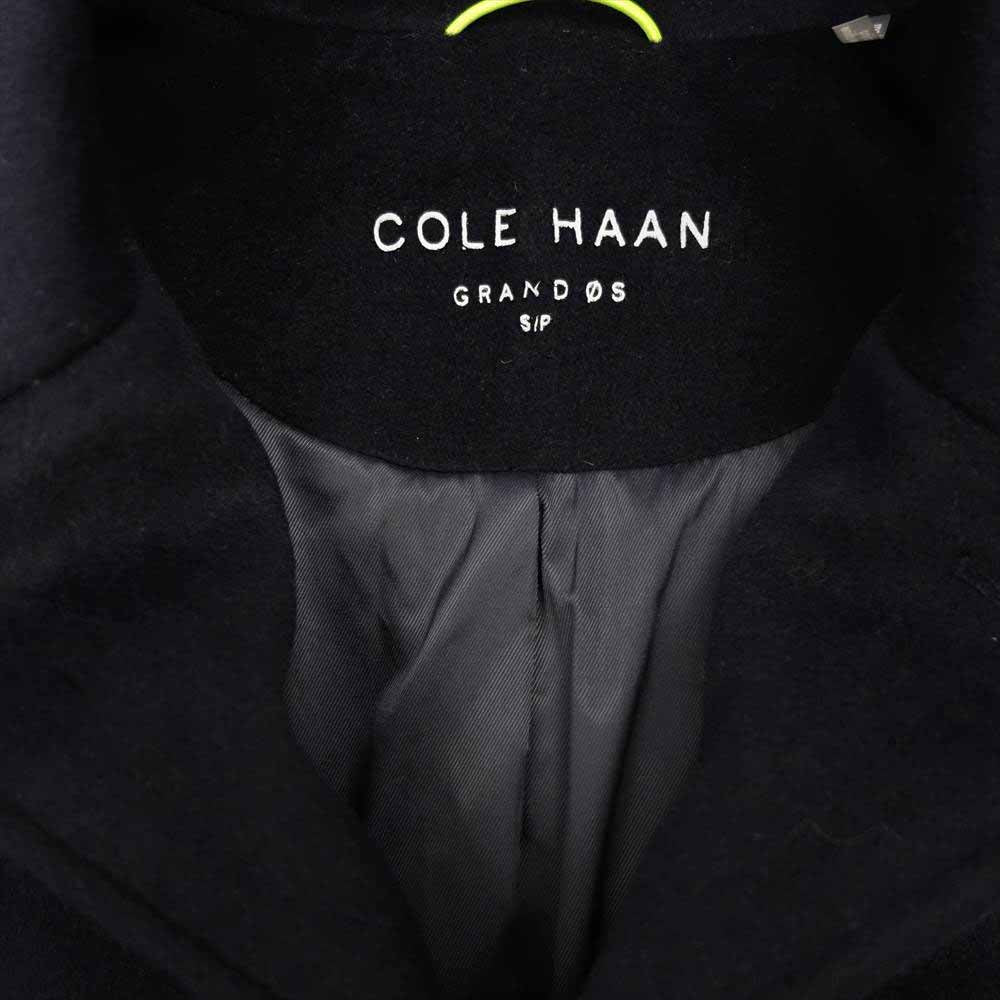 COLE HAAN コールハーン チェスター コート ネイビー系 S【中古】