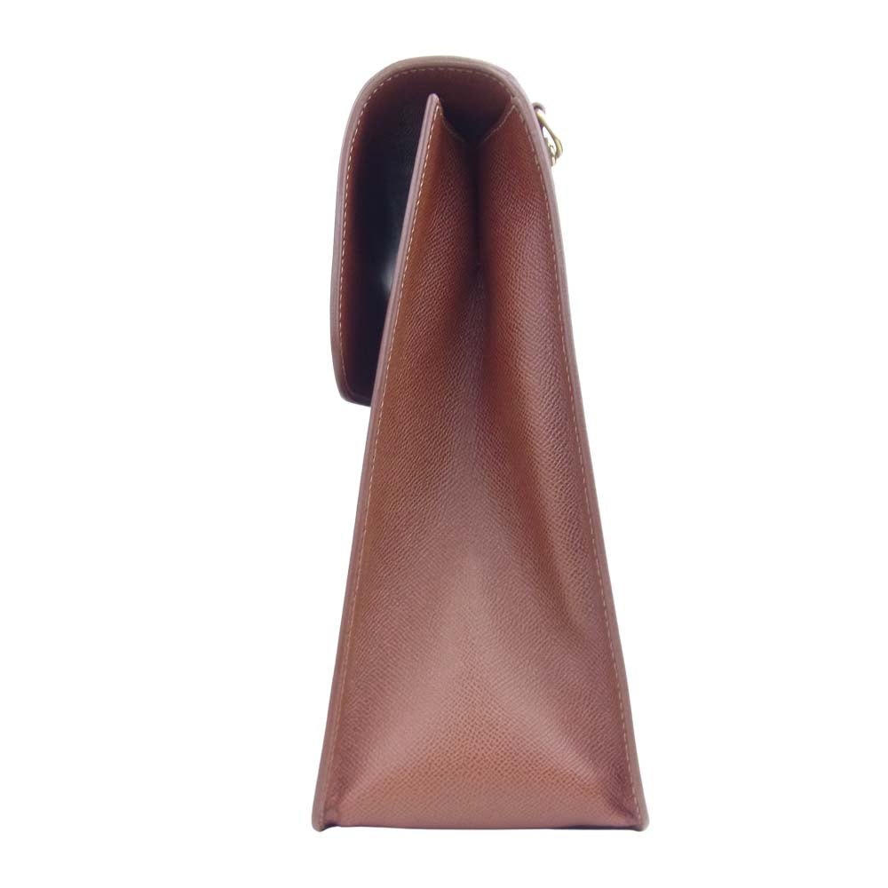 PIEROTUCCI ピエロトゥッチ ブリーフケース ビジネスバッグ ブラウン系【美品】【中古】