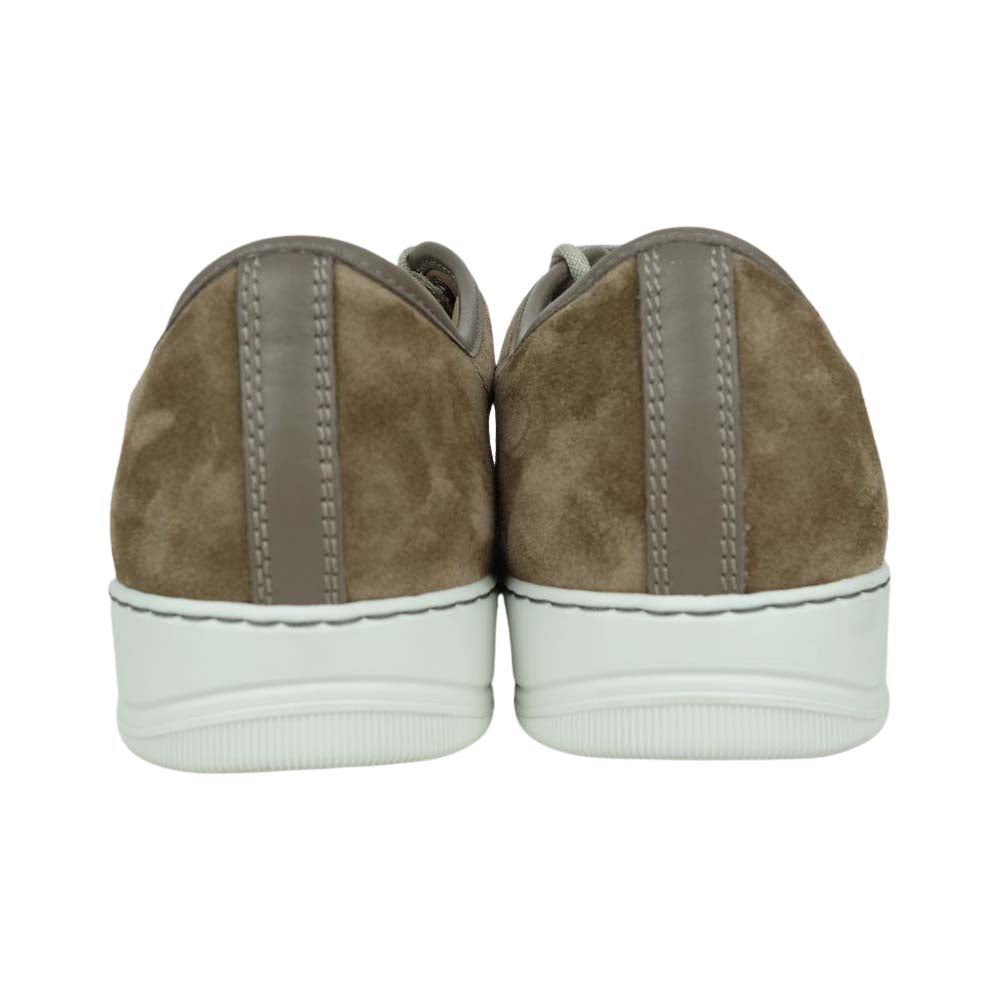 LANVIN ランバン ポルトガル製 スエード レザー スニーカー ライトブラウン系 6【美品】【中古】