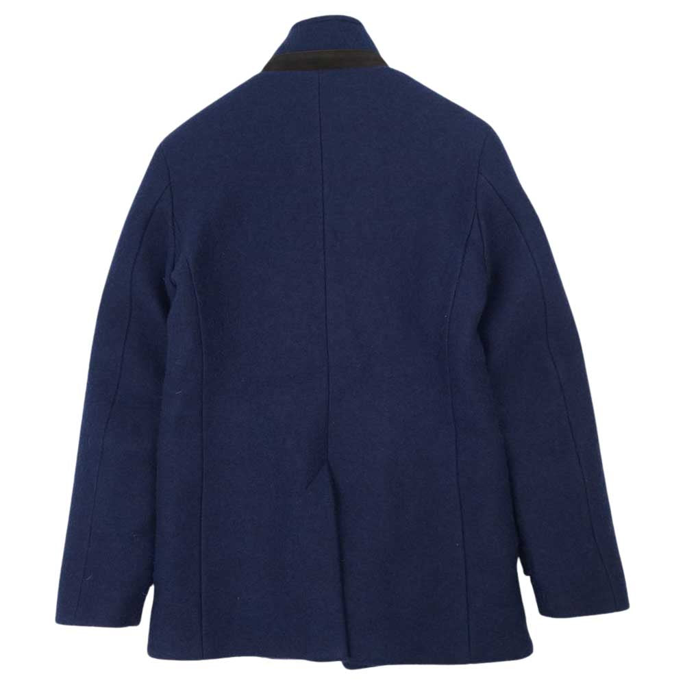 ムーレー BOLGI HM5 カシミヤ100％ ダウン Pコート ネイビー系 48【中古】