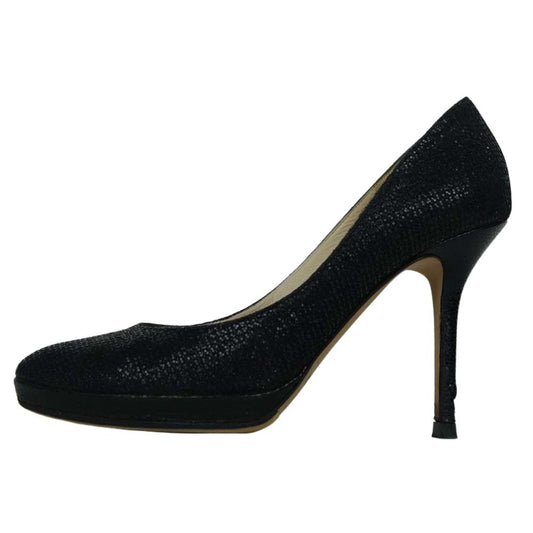 JIMMY CHOO ジミーチュウ エナメル パンプス ブラック系 36【中古】