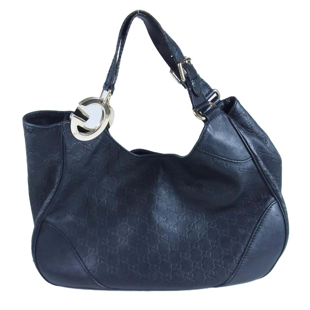GUCCI グッチ 203504 Gディティール トートバッグ ブラック系【中古】