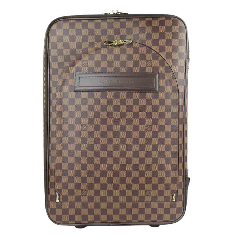LOUIS VUITTON ルイ・ヴィトン M23294 モノグラム ペガス55 キャリーケース スーツケース ブラック系【中古】