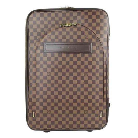 LOUIS VUITTON ルイ・ヴィトン M23294 モノグラム ペガス55 キャリーケース スーツケース ブラック系【中古】