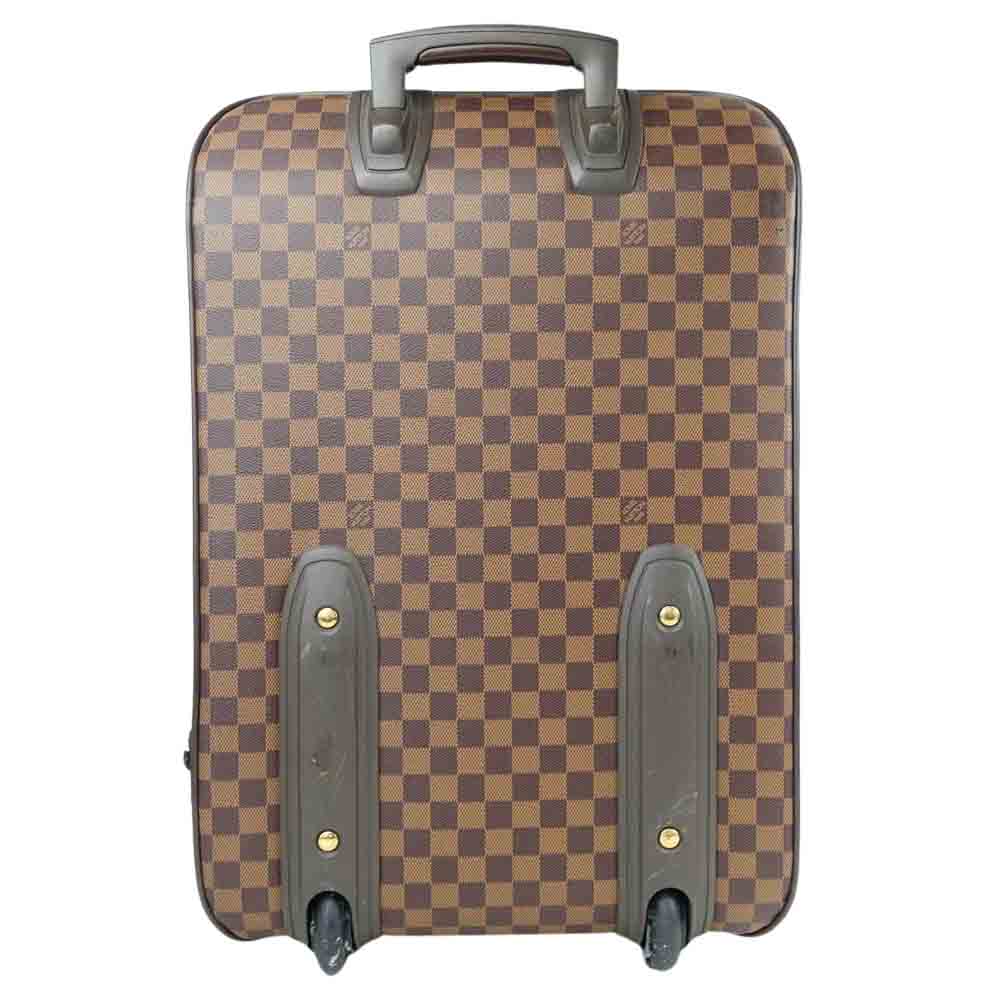 LOUIS VUITTON ルイ・ヴィトン M23294 モノグラム ペガス55 キャリーケース スーツケース ブラック系【中古】