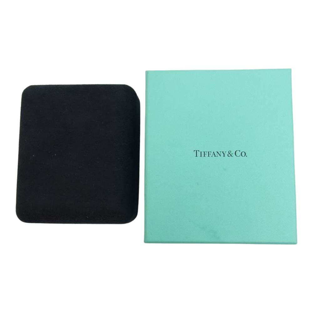 TIFFANY&Co. ティファニー 【新品仕上げ済み】PT950 ミディアム クロス ダイヤ ネックレス シルバー系【極上美品】【中古】