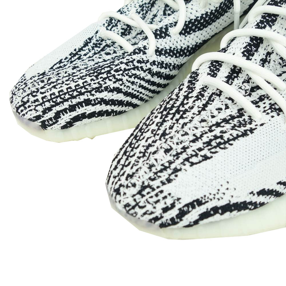 adidas アディダス CP9654 YEEZY BOOST 350 イージーブースト V2 ZEBRA ゼブラ ホワイト系 29.5【極上美品】【中古】