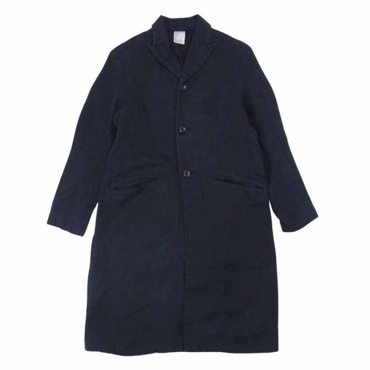 EEL イール E-13107 mono-tone coat モノトーン コート ブラック系 XS【中古】