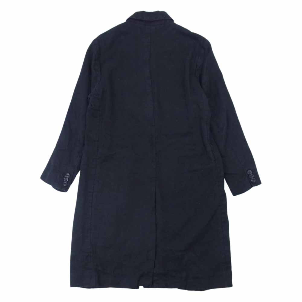 EEL イール E-13107 mono-tone coat モノトーン コート ブラック系 XS【中古】