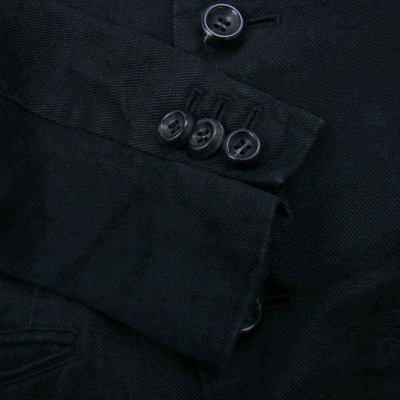 EEL イール E-13107 mono-tone coat モノトーン コート ブラック系 XS【中古】
