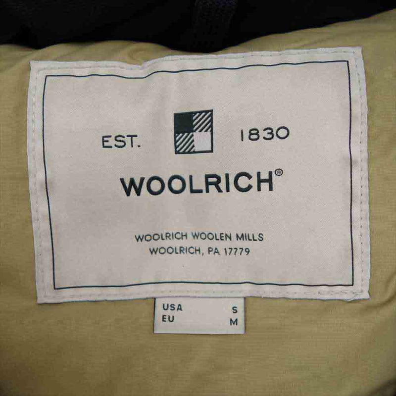 WOOLRICH ウールリッチ wocps2919 国内正規品 ARCTIC PARKA ML アークティックパーカ ML ブラック系 USA Sサイズ　EU Mサイズ【中古】